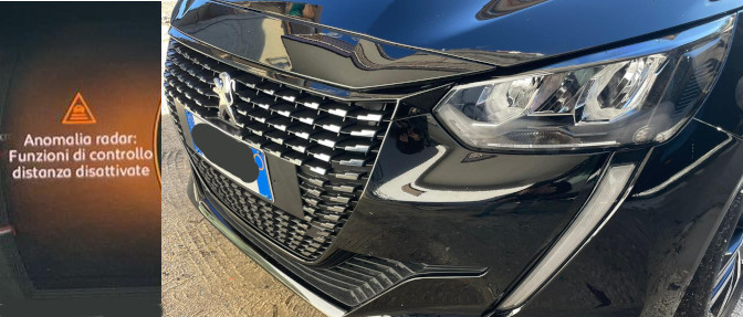 Peugeot 2008 (2022): Ripristino del Sistema di Frenata di Emergenza dopo Impatto Laterale